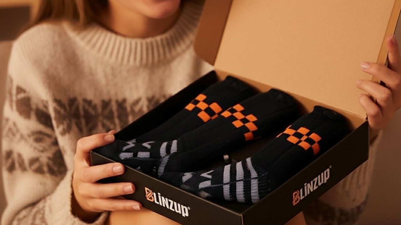 Heated Socks Thermal Warming Electric Socks for Men Women UK Rechargeable Battery Winter Warm Socks