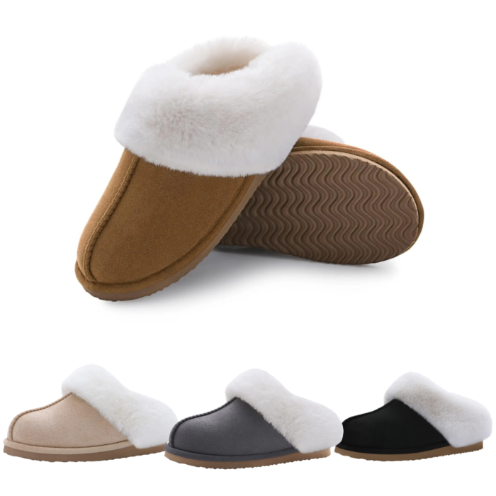 CozyStep™ Women's Faux Fur Sheepskin Slippers