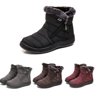 SnowGlam™ Women's Waterproof Heeled Winter Boot7