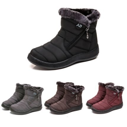 SnowGlam™ Women's Waterproof Heeled Winter Boot7